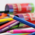 مداد رنگی 24 رنگ پنتر استوانه ای