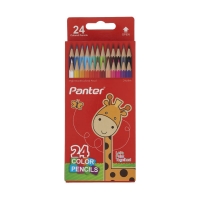 مداد رنگی 24 رنگ پنتر جعبه مقوایی