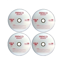 دی وی دی خام پرینکو مدل DVD-R بسته ۴ عددی